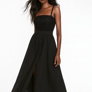 Brunello Cucinelli Black Dress Sleeveless Sequin Beaded Size Medium New Tag